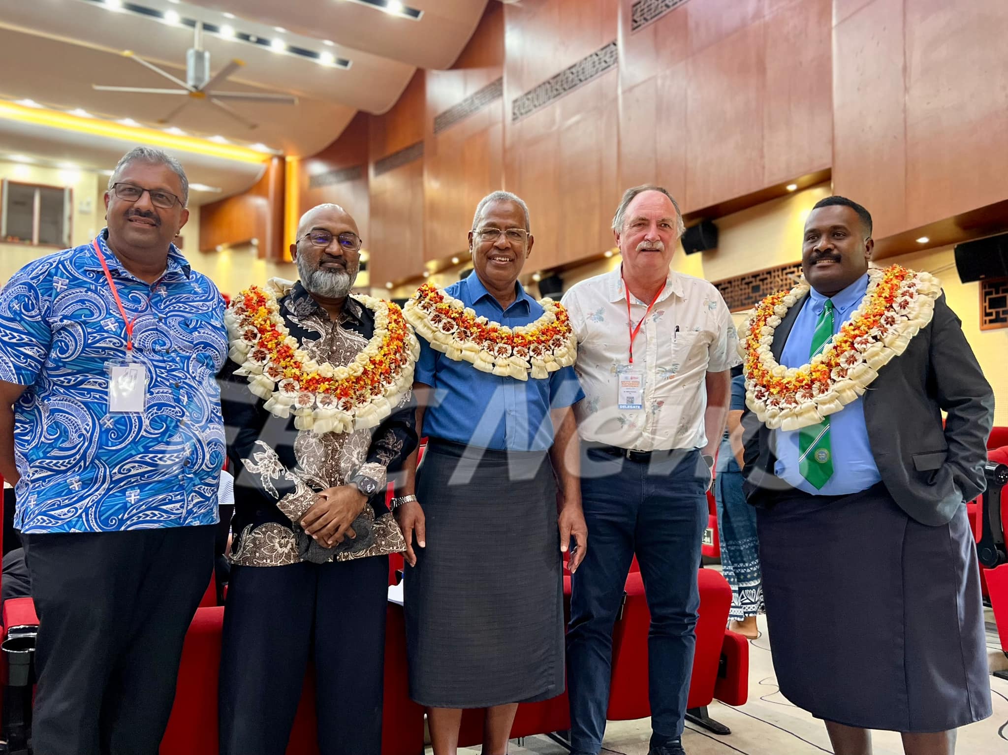PMA learners and media professionals gathering in Suva